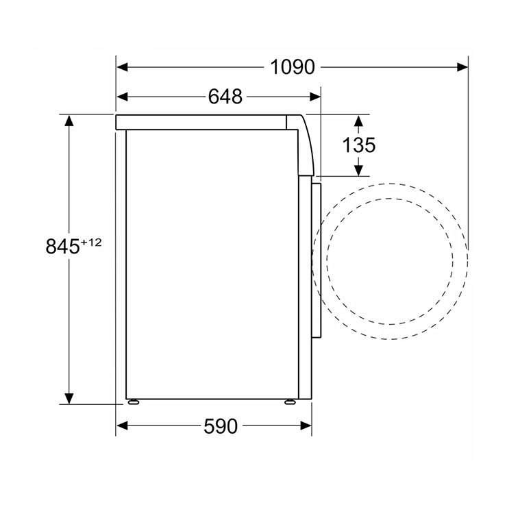 Стиральная машина с фронтальной загрузкой Bosch WGB2560X0 8