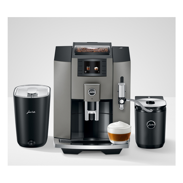 Кофемашина JURA E8 Dark Inox 4