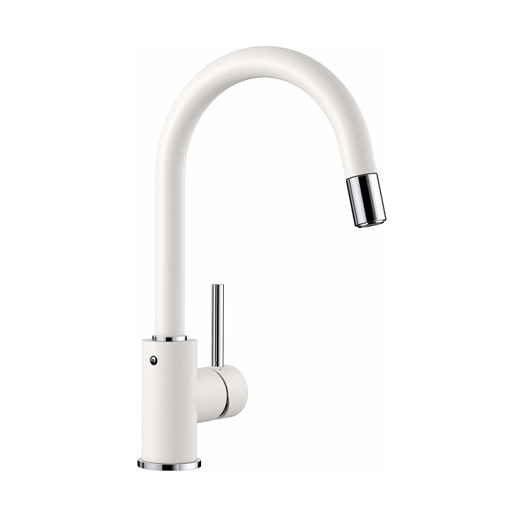 Смеситель Blanco MIDA-S Silgranit белый 521457