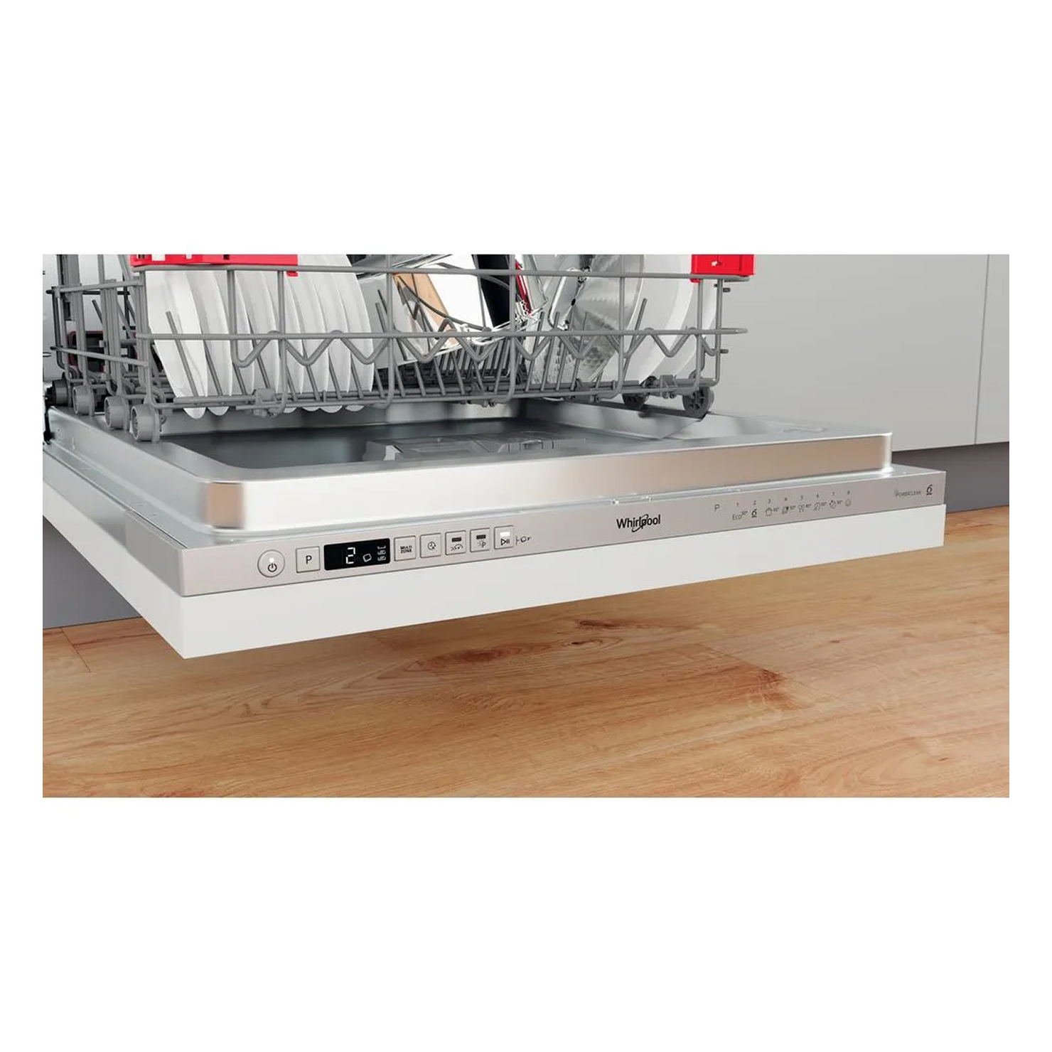Встраиваемая посудомоечная машина Whirlpool WIO 3T226 PFG 2