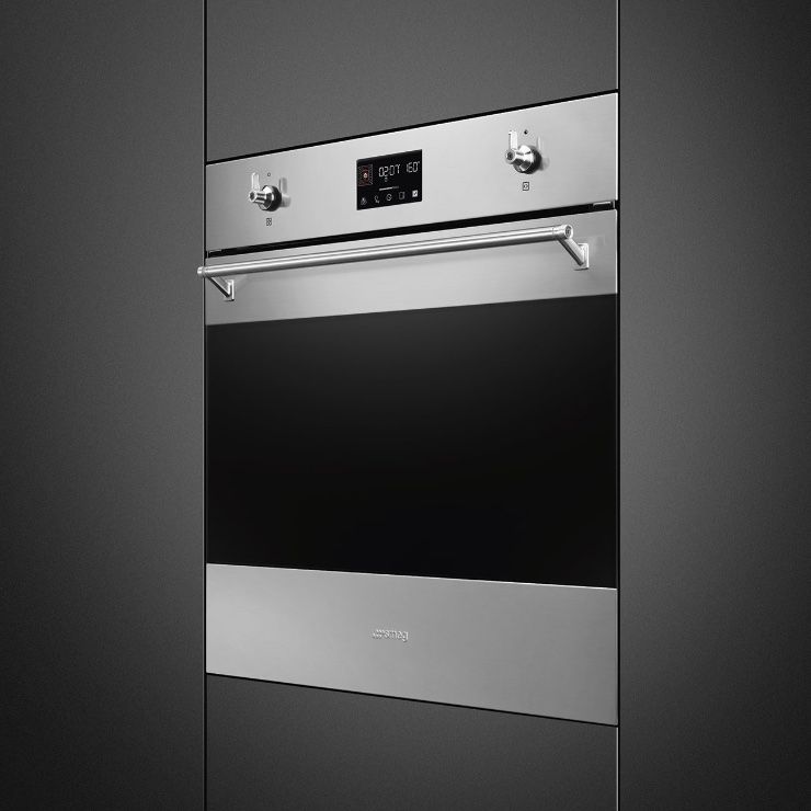 Электрический духовой шкаф Smeg SO6302TX 2
