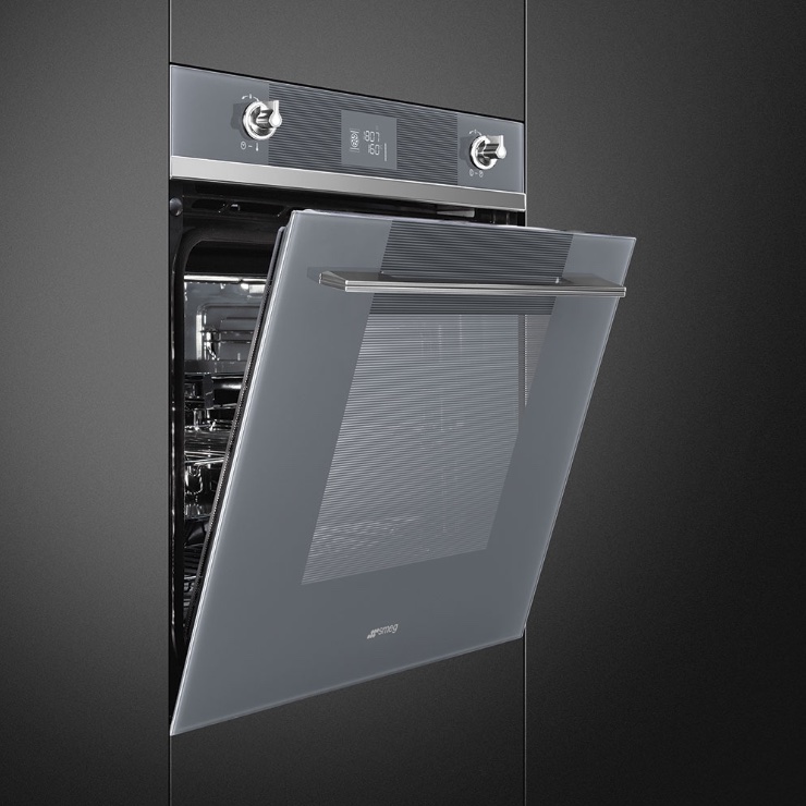 Электрический духовой шкаф Smeg SFP6102TVS 2