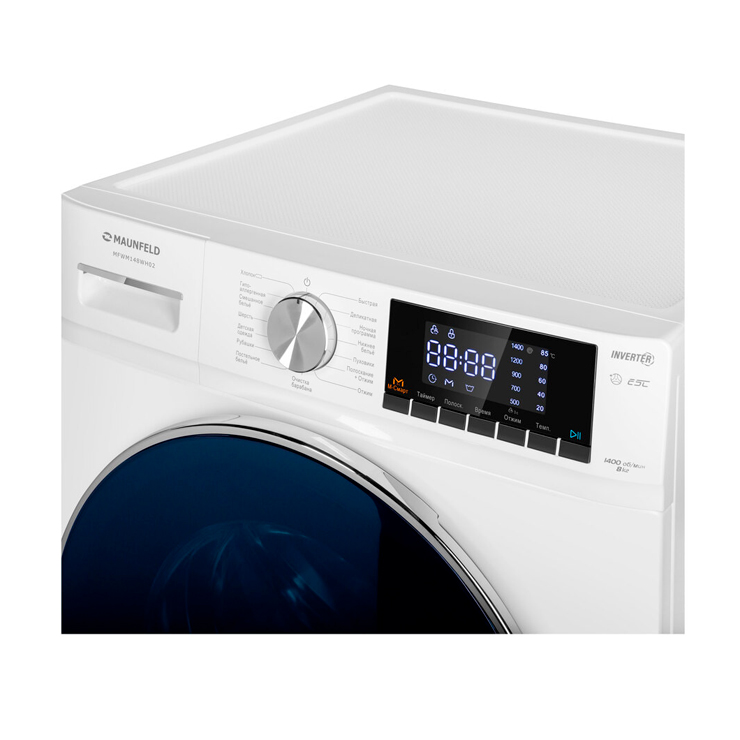 Стиральная машина с фронтальной загрузкой MAUNFELD MFWM148WH02 2