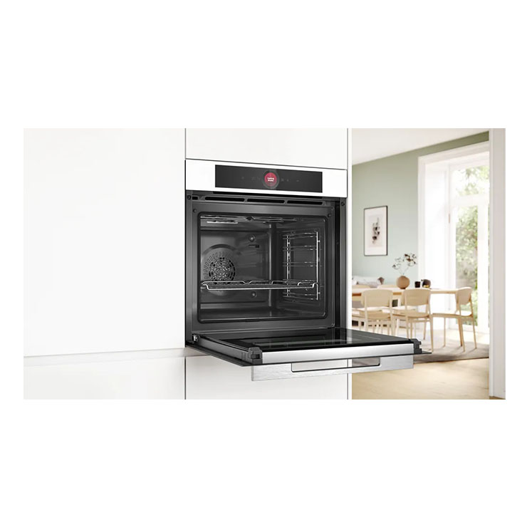 Электрический духовой шкаф Bosch HBG7721W1S 4