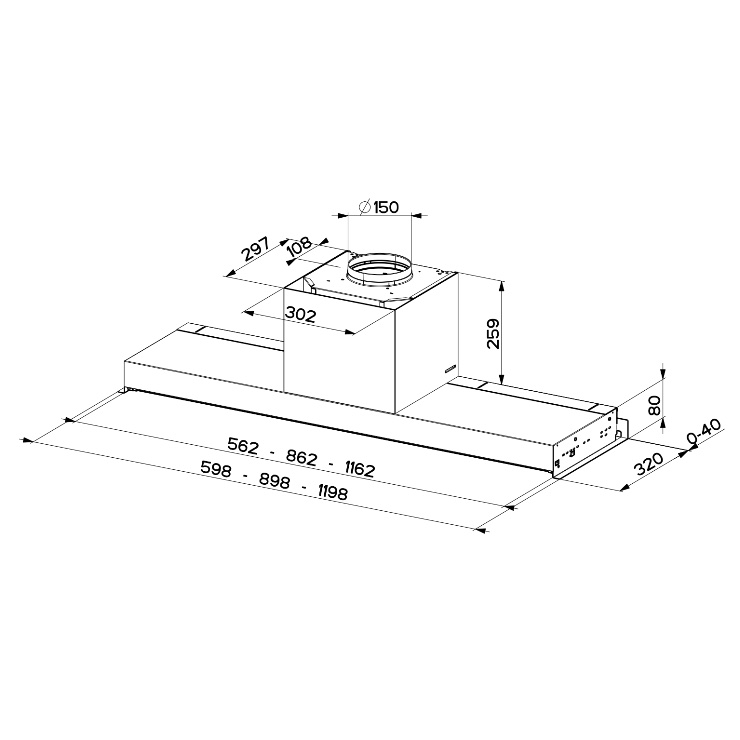 Вытяжка Faber IN-NOVA PREMIUM X A120 3