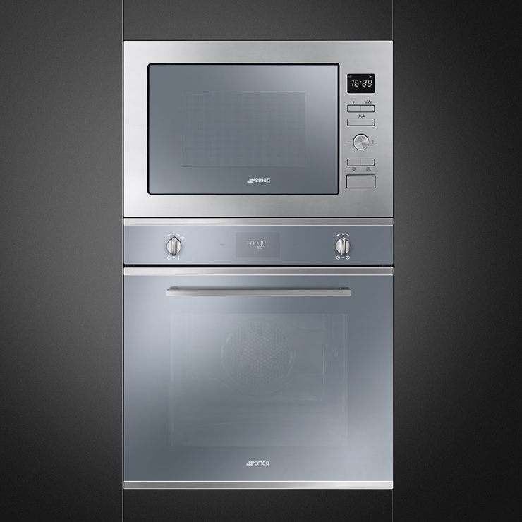 Микроволновая печь встраиваемая Smeg FMI425S 2