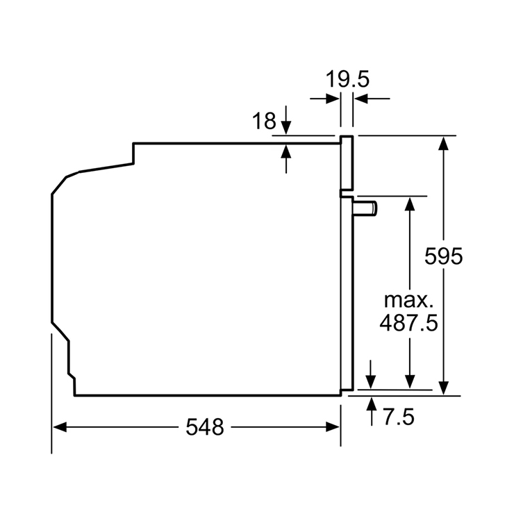 Электрический духовой шкаф Bosch HBG7764B1 6