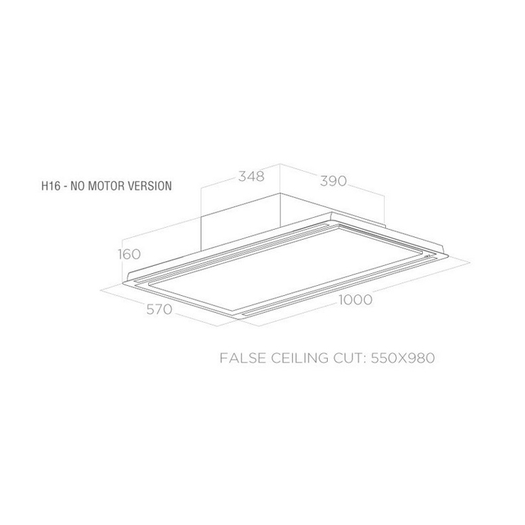 Вытяжка Elica HILIGHT GLASS H16 WH/A/100 3