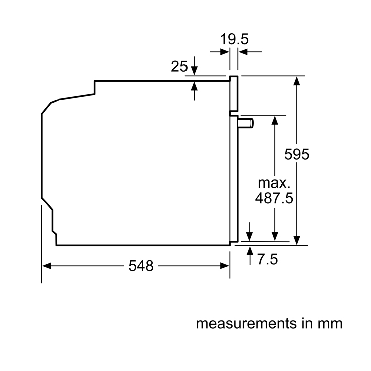Электрический духовой шкаф Bosch HBA5360B0 6