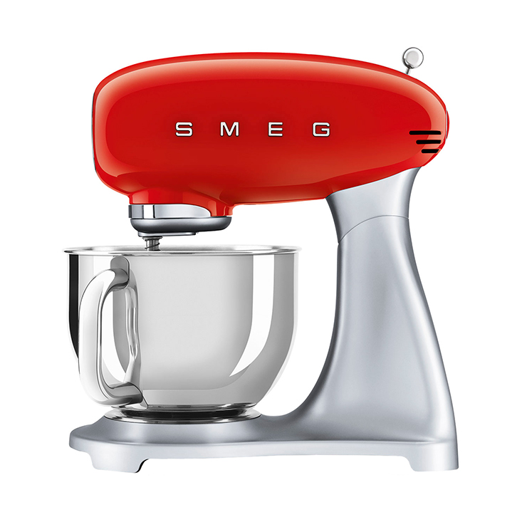 Миксер планетарный Smeg SMF02RDEU