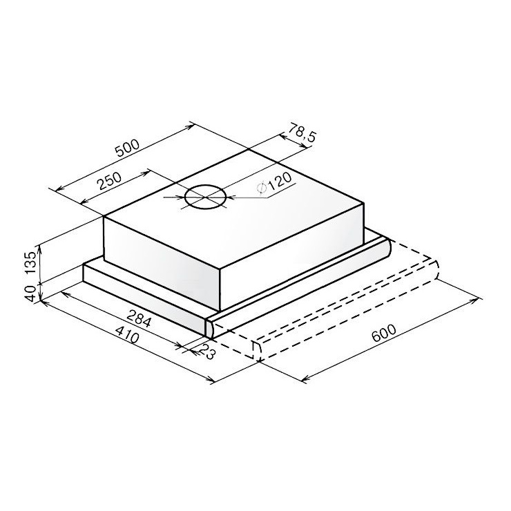 Вытяжка Faber FLOX BK A60 2