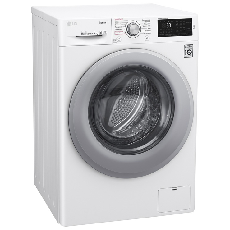 Стиральная машина с фронтальной загрузкой  LG F4M5VS4W 2