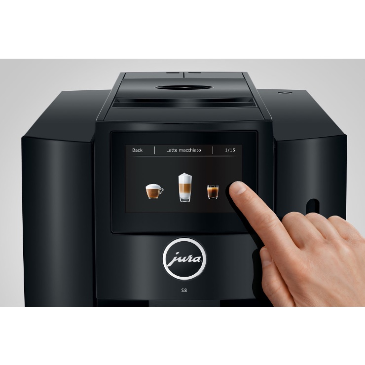 Кофемашина JURA S8 Piano Black 3