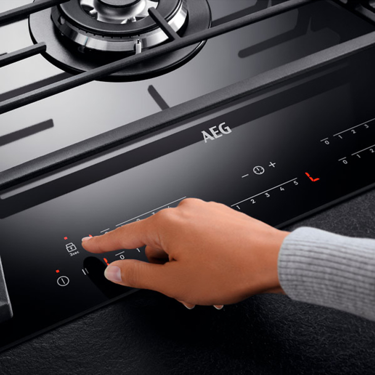 Газовая панель AEG HVB75450IB 3