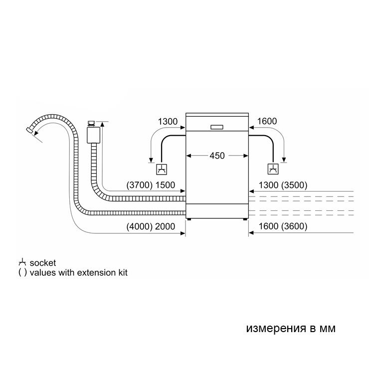 Встраиваемая посудомоечная машина Bosch SPV4XMX16E 8
