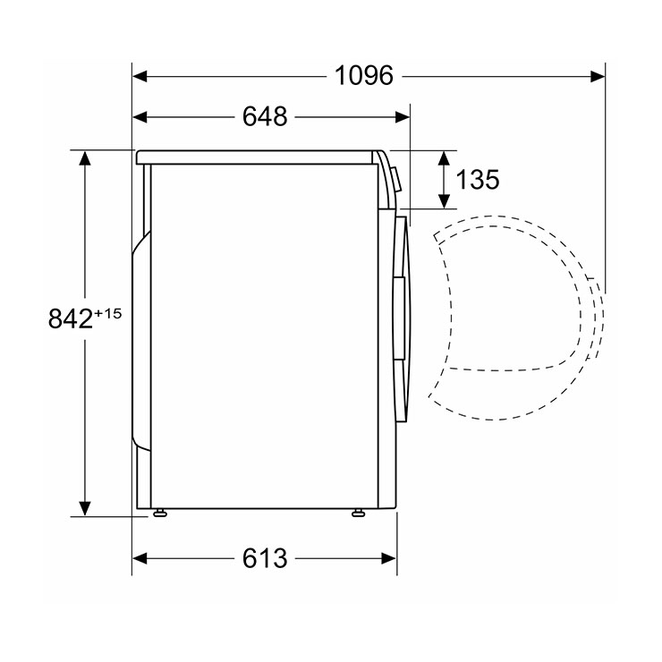 Сушильная машина Bosch WQG233CRPL 7