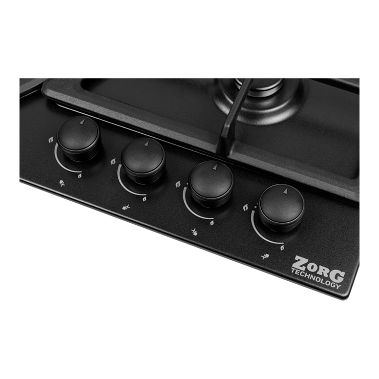 Газовая панель ZorG Technology LTSR D black (EMY) 4