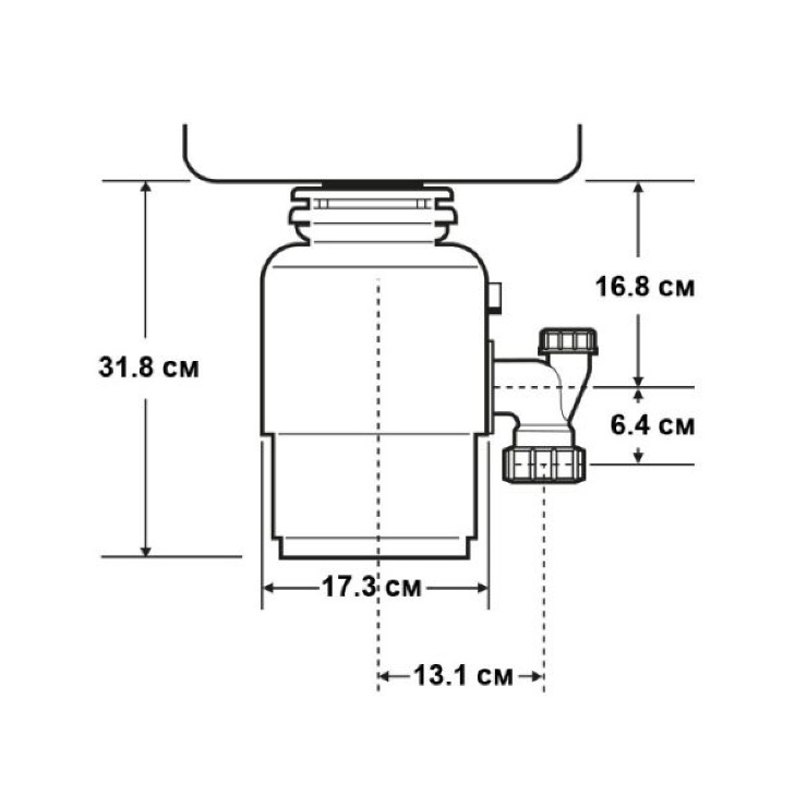 Измельчитель пищевых отходов InSinkErator S60 2