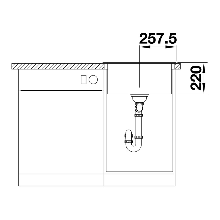 Кухонная мойка Blanco PLEON 5 белый 521672 4