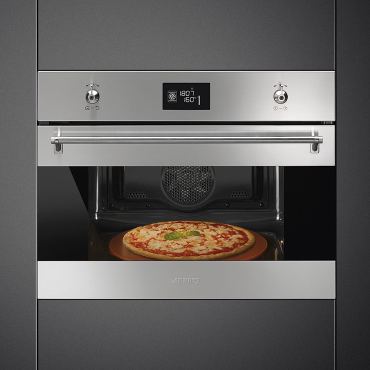 Компактный духовой шкаф Smeg SFP4390XPZ 2