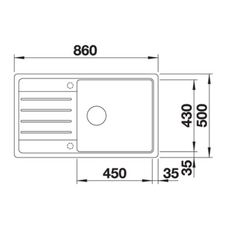 Кухонная мойка Blanco LEGRA XL 6S антрацит 523326 2