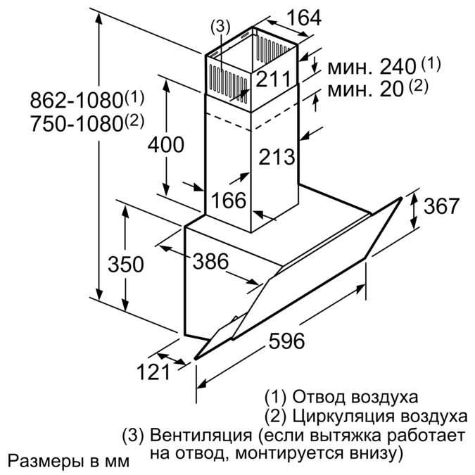 Вытяжка Bosch DWK65AJ91R 4