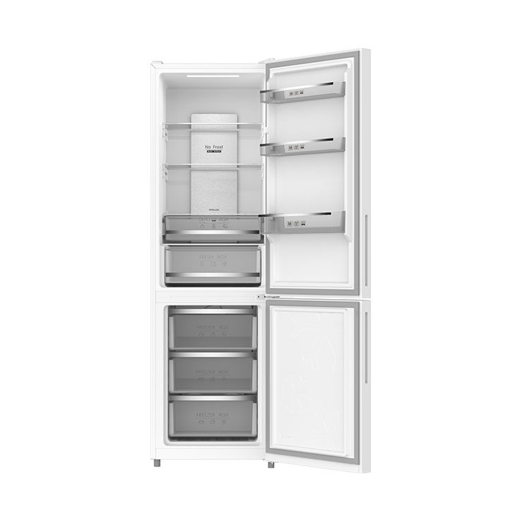 Холодильник Weissgauff WRK 195 D Full NoFrost White Rock Glass 2