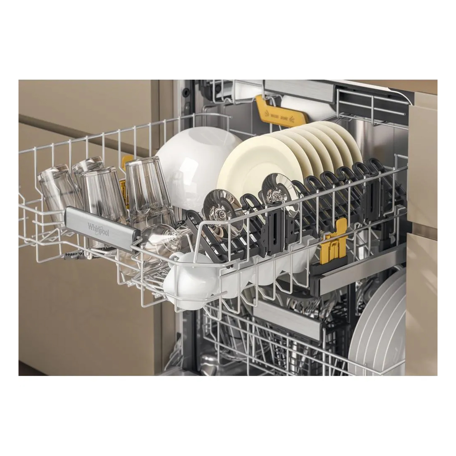 Встраиваемая посудомоечная машина Whirlpool W8I HT58 TS 6