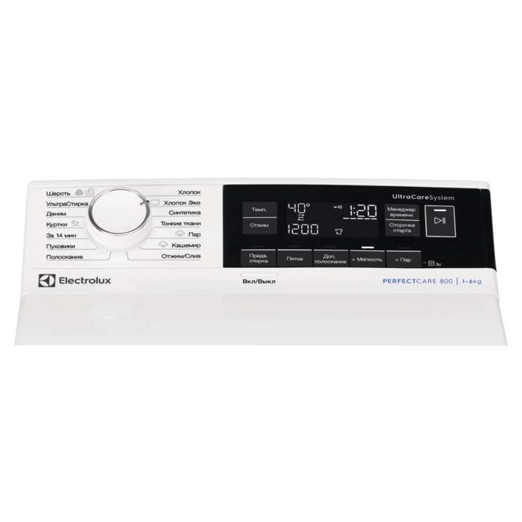 Стиральная машина с вертикальной загрузкой Electrolux EW8T3R562 2