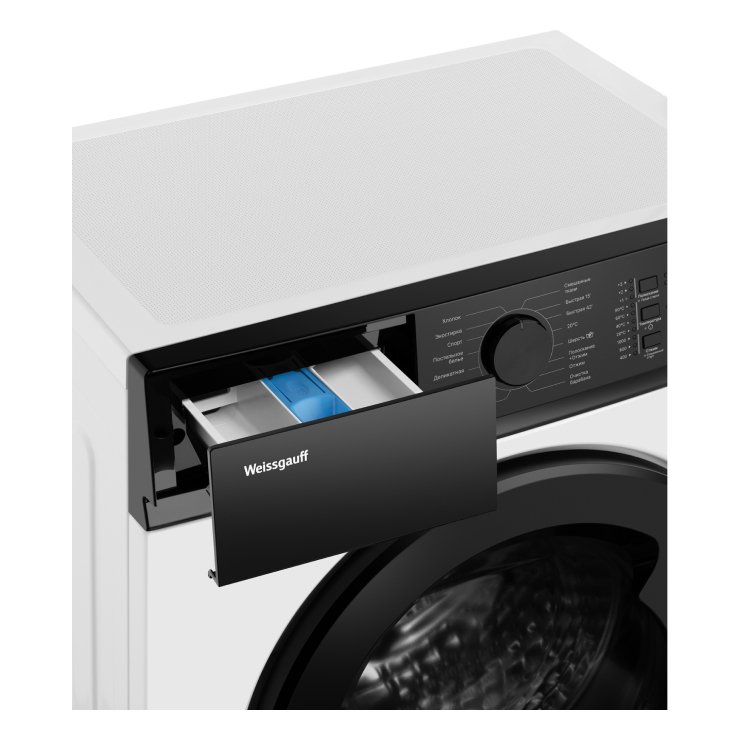 Стиральная машина с фронтальной загрузкой Weissgauff WM 4527 DC Inverter Steam 8