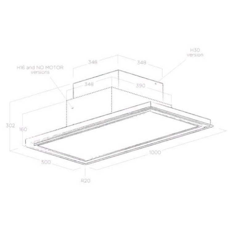 Вытяжка Elica SKYDOME H16 A/100 3