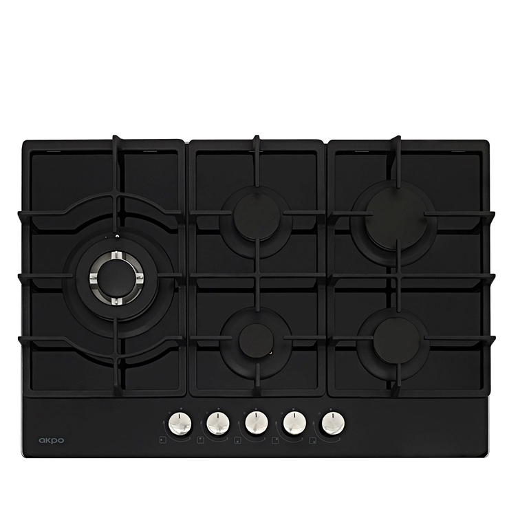 Газовая панель Akpo PGA 755 WGC-T BL