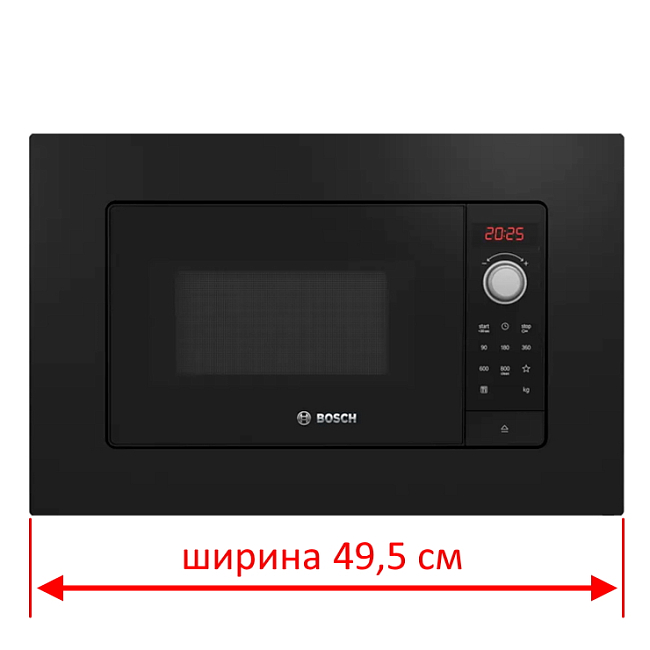 Купить Микроволновая печь встраиваемая Bosch BFL523MB3 в интернет ...