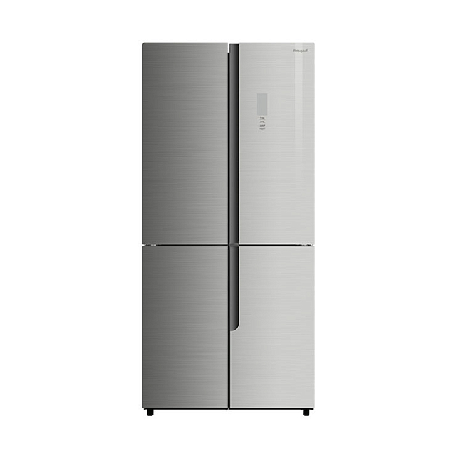 Купить Холодильник Weissgauff WCD 450 Inox Glass NoFrost Inverter в ...
