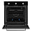 Газовый духовой шкаф Weissgauff WGO 706 Black Glass 2