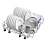 Отдельностоящая посудомоечная машина Weissgauff DW 6039 Touch Dual Wash Inox 8