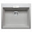 Кухонная мойка TOLERO Loft TL-580 серый металлик №001 4623722473615