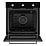 Газовый духовой шкаф Weissgauff WGO 706 Black Glass 5