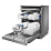 Отдельностоящая посудомоечная машина Weissgauff DW 6039 Touch Dual Wash Inox 10