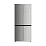 Холодильник Weissgauff WCD 590 NoFrost Inverter Premium Biofresh Inox Glass