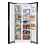 Холодильник Weissgauff WSBS 500 Inverter NoFrost Bru Steel Glass 3