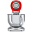 Миксер планетарный Smeg SMF02RDEU 2