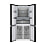 Холодильник Weissgauff WCD 590 NoFrost Inverter Premium BioFresh Black Glass 2