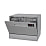 Компактная посудомоечная машина MIDEA MCFD 55320 S