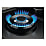 Газовая панель Electrolux EGS6436RK 4