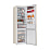 Холодильник Weissgauff WRK 2000 D Full NoFrost Inverter Beige Glass 6