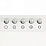 Вытяжка Krona JESSICA slim 500 white push button 3