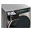 Стиральная машина с фронтальной загрузкой Weissgauff WM 58411 Direct Drive Inverter Premium Steam Steel 7