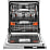 Встраиваемая посудомоечная машина Hotpoint-Ariston HIP 4O23 WLT 5