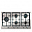 Газовая панель Whirlpool GMA 9522/IX